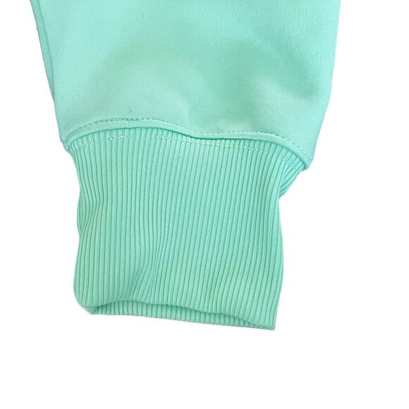 Nike Dri-Fit 1/4 Zip Mint Green Sweatshirt M Fleece Lined Nike Logo - Picture 6 of 13